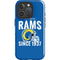NFL Los Angeles Rams Helmet iPhone 16 Pro Impact Case